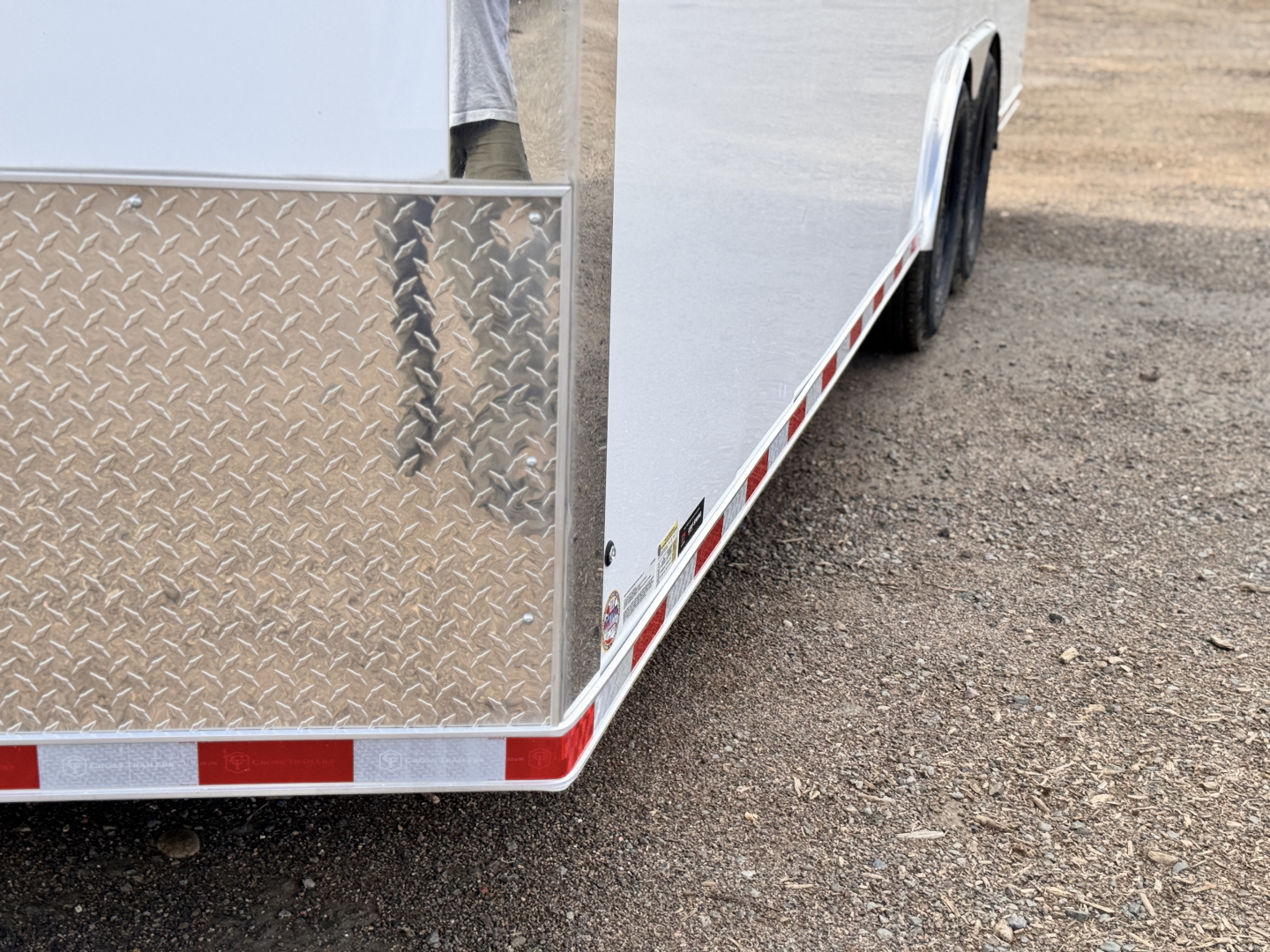New 2025 Cross Trailers 8.5-20-1V Enclosed 12K ACP Panels