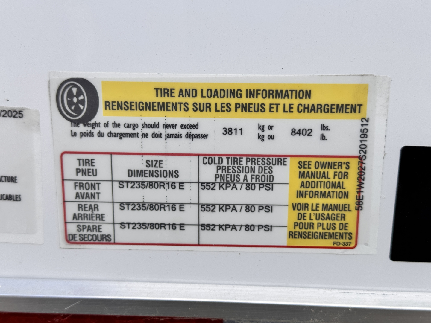 New 2025 Cross Trailers 8.5-20-1V Enclosed 12K ACP Panels