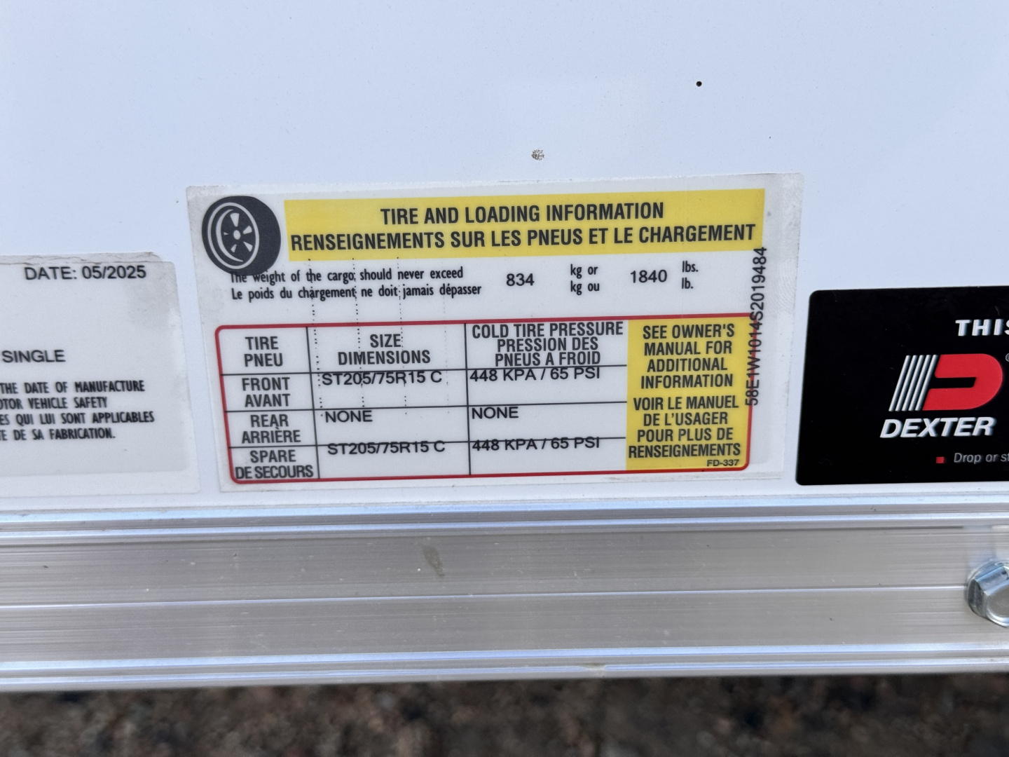 New 2025 Cross Trailers 5-10-1V Enclosed