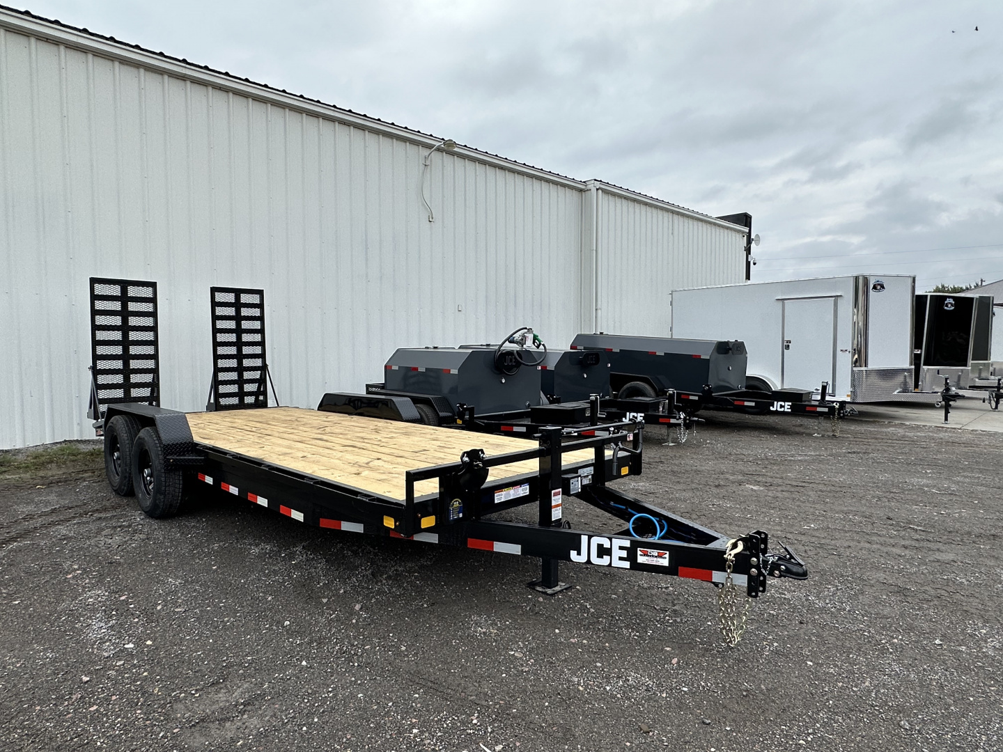 New 2026 JCE 20' 14K FLAT BED Equipment Trailer