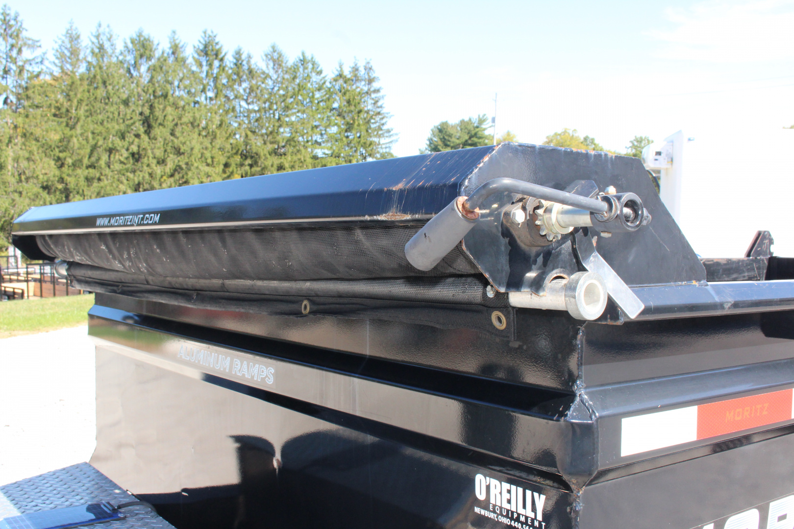 Used 2022 Moritz 6' 10" x 14' Heavy Commercial DLH Series Dump Trailer - 16000# GVW
