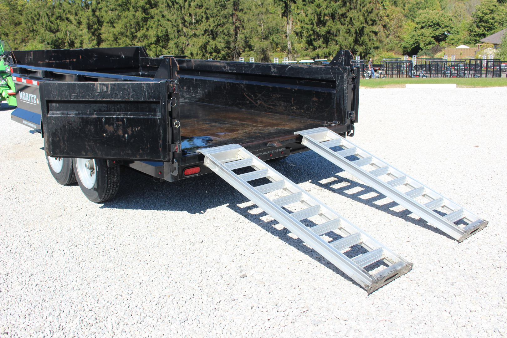 Used 2022 Moritz 6' 10" x 14' Heavy Commercial DLH Series Dump Trailer - 16000# GVW