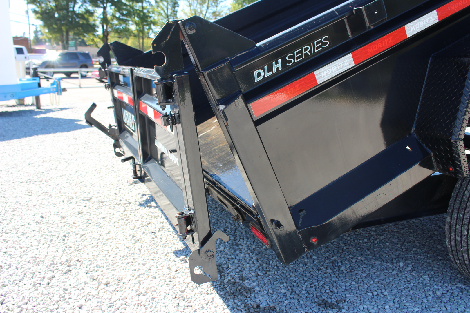 Used 2022 Moritz 6' 10" x 14' Heavy Commercial DLH Series Dump Trailer - 16000# GVW