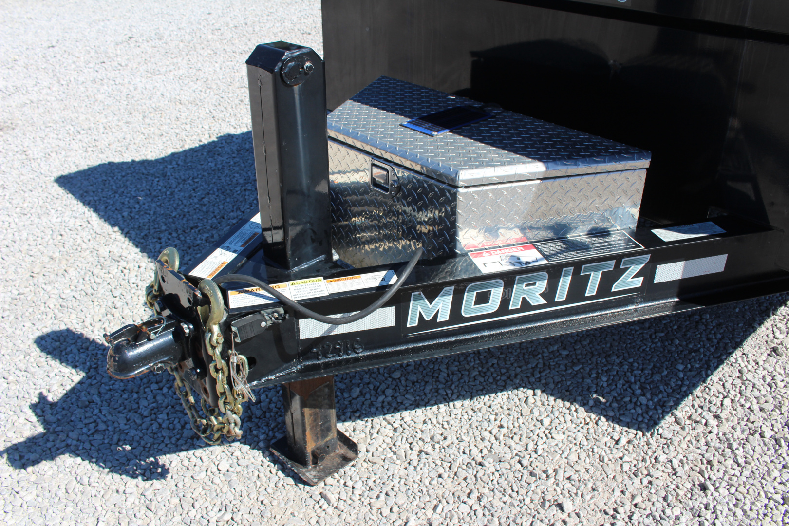 Used 2022 Moritz 6' 10" x 14' Heavy Commercial DLH Series Dump Trailer - 16000# GVW