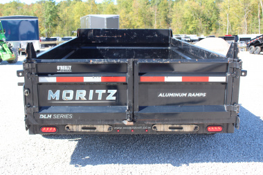 Used 2022 Moritz 6' 10" x 14' Heavy Commercial DLH Series Dump Trailer - 16000# GVW