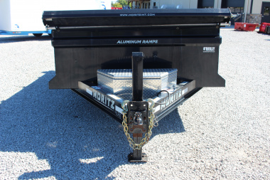 Used 2022 Moritz 6' 10" x 14' Heavy Commercial DLH Series Dump Trailer - 16000# GVW