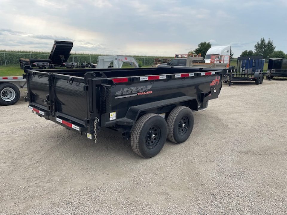 New 2026 Horizon Trailers 77"x12' Dump Trailer Dump Trailer