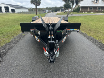 New 2026 H&H Trailers 14K 82X24 Electric Tilt Speedloader Car Hauler