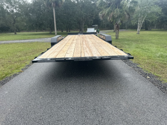 New 2026 H&H Trailers 14K 82X24 Electric Tilt Speedloader Car Hauler