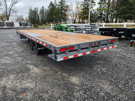 New 2026 BWISE THD17 102x24 17.6K Deckover Equipment Trailer