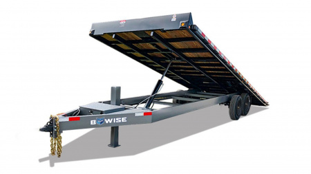 New 2026 BWISE THD17 102x24 17.6K Deckover Equipment Trailer