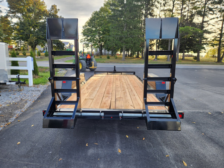 New 2026 BWISE EH10 82x16 10K Tandem Axle Equipment Trailer