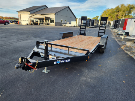 New 2026 BWISE EH10 82x16 10K Tandem Axle Equipment Trailer