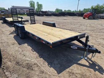 New 2026 AMO 2026 AMO 82"X18' SKID 10K Equipment Trailer Equipment Trailer