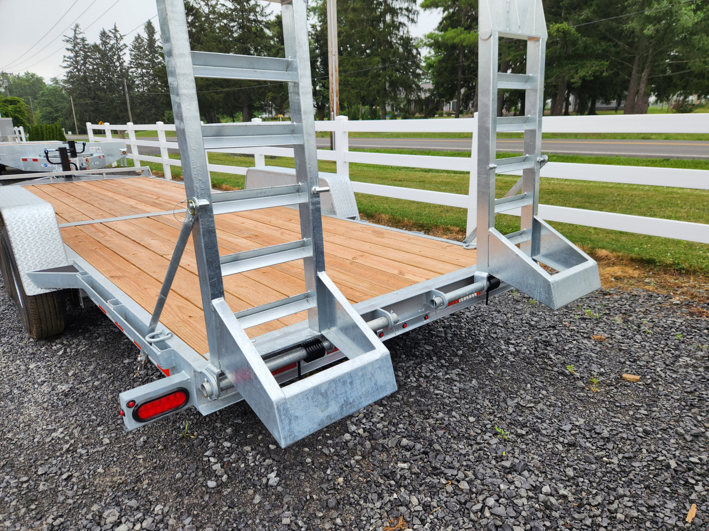 New 2026 BWISE EH14 82x22 14K Tandem Axle Equipment Trailer for sale in ...