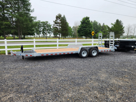 New 2026 BWISE EH14 82x22 14K Tandem Axle Equipment Trailer