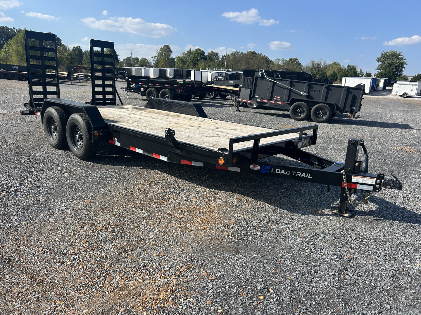 Used 2025 Load Trail 83"x18' 14k Equipment Trailer
