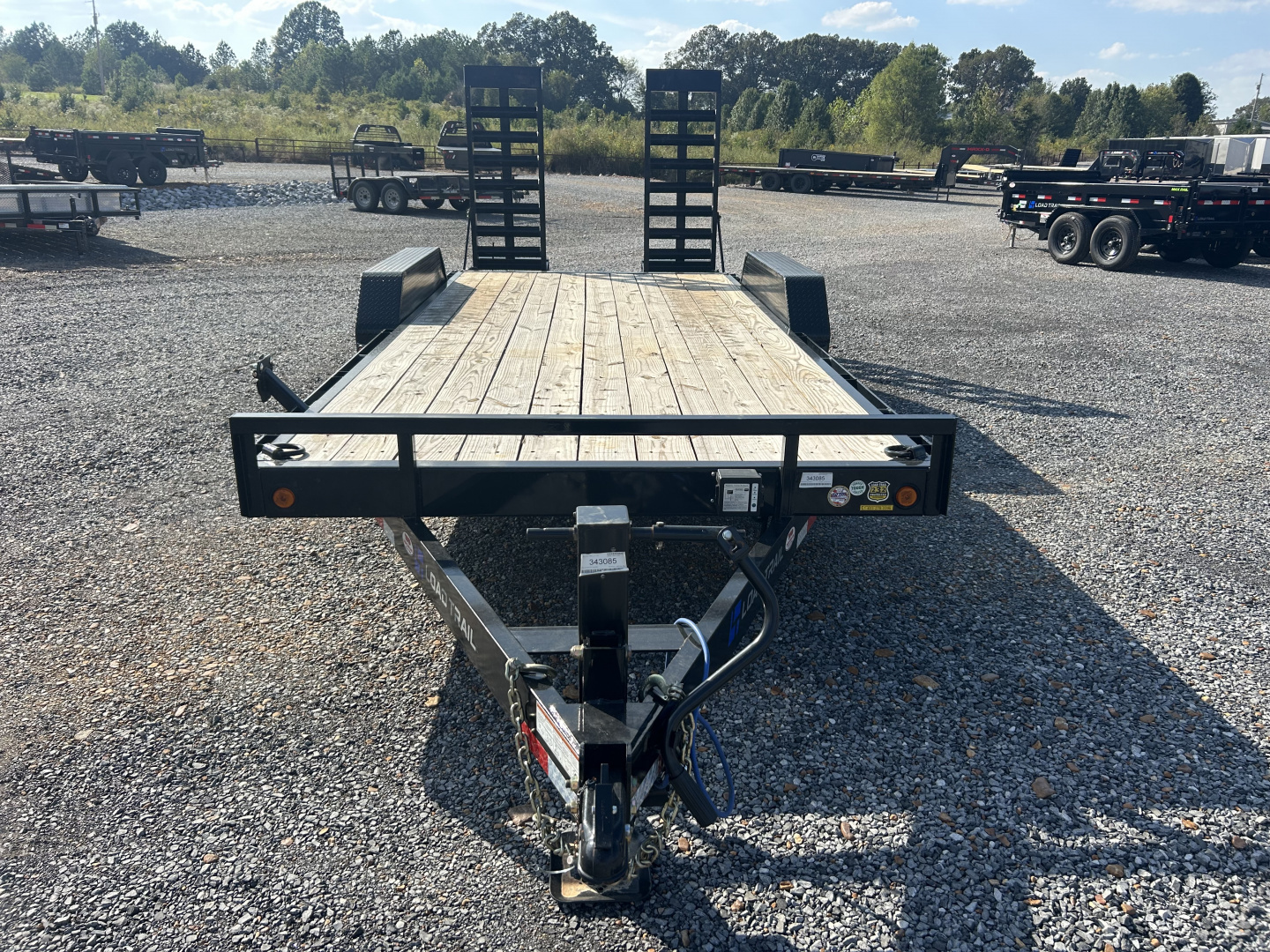 Used 2025 Load Trail 83"x18' 14k Equipment Trailer