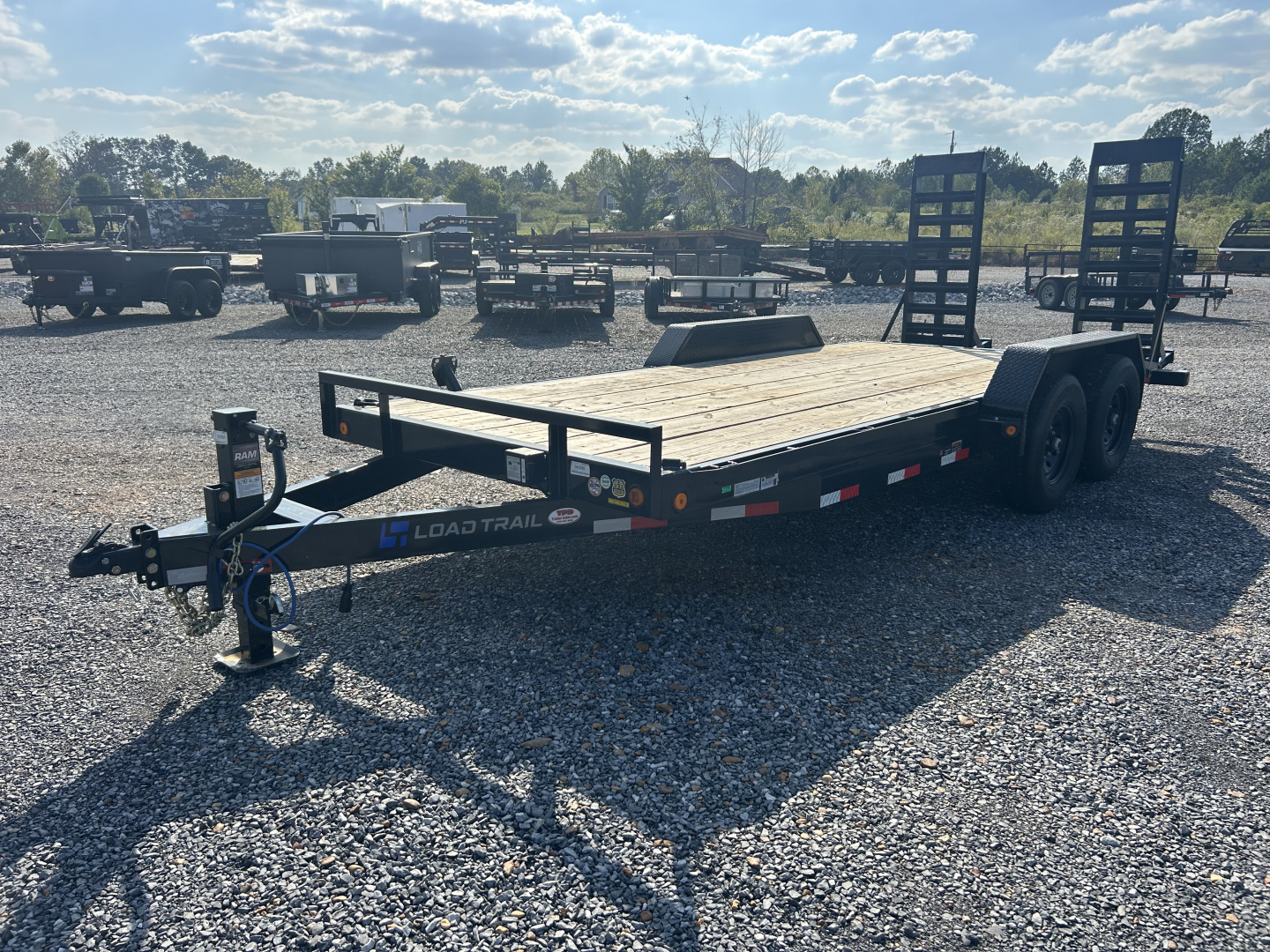 Used 2025 Load Trail 83"x18' 14k Equipment Trailer