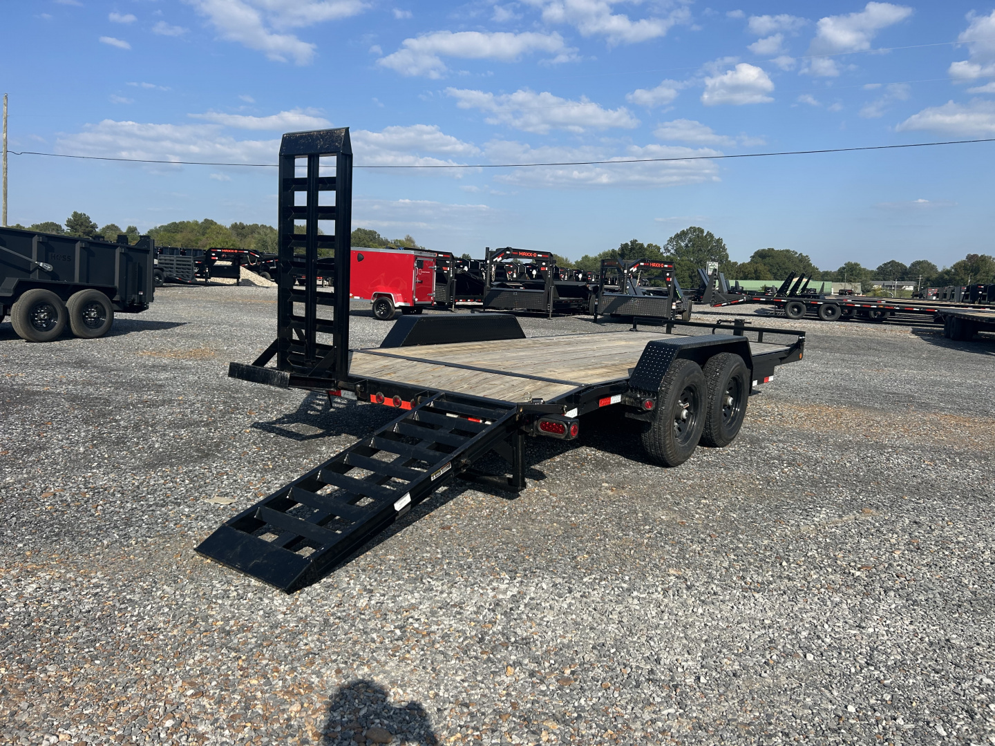 Used 2025 Load Trail 83"x18' 14k Equipment Trailer