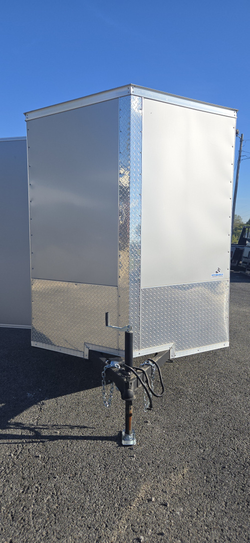 Used REPO 2024 Covered Wagon Trailers 6x12 Enclosed Trailer