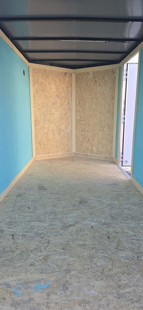 Used REPO 2024 Covered Wagon Trailers 6x12 Enclosed Trailer