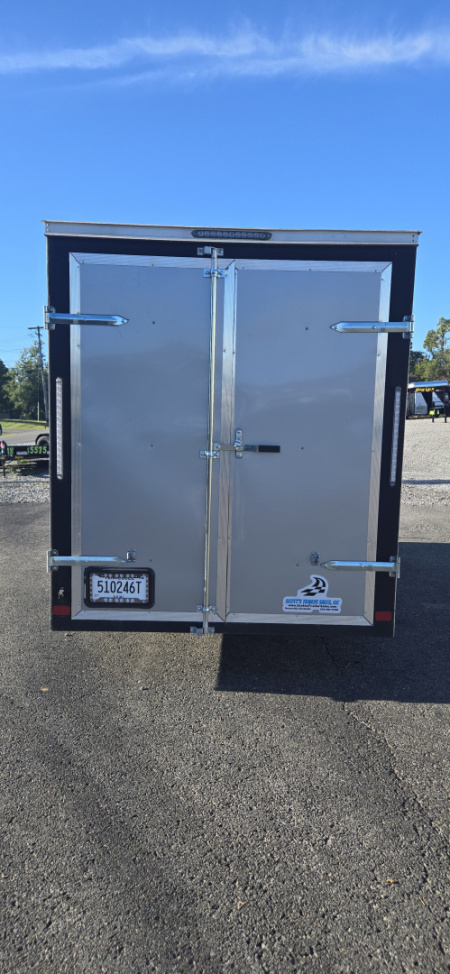 Used REPO 2024 Covered Wagon Trailers 6x12 Enclosed Trailer