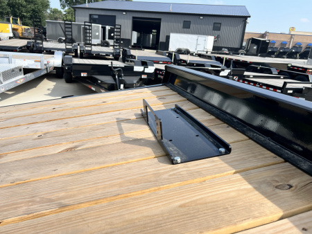 New NEW 2025 HEAVY DUTY H&H Speedloader 24’ POWER TILTbed flatbed Trailer 2-7000 lb axles =14K Drive Over Fenders