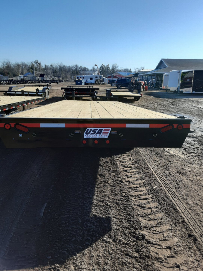 New 2026 Load Trail 102X24 DECKOVER SLIDE IN RAMPS 14K Equipment Trailer