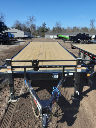 New 2026 Load Trail 102X24 DECKOVER SLIDE IN RAMPS 14K Equipment Trailer