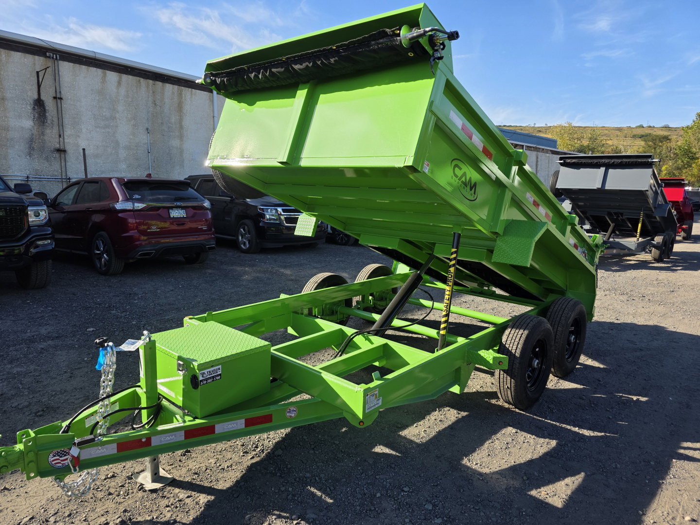 New 2026 Cam Superline 6X12 10K Dump Trailer