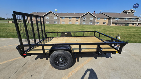 New 2026 H&H Trailers 76x10 Rail Side Utility Trailer
