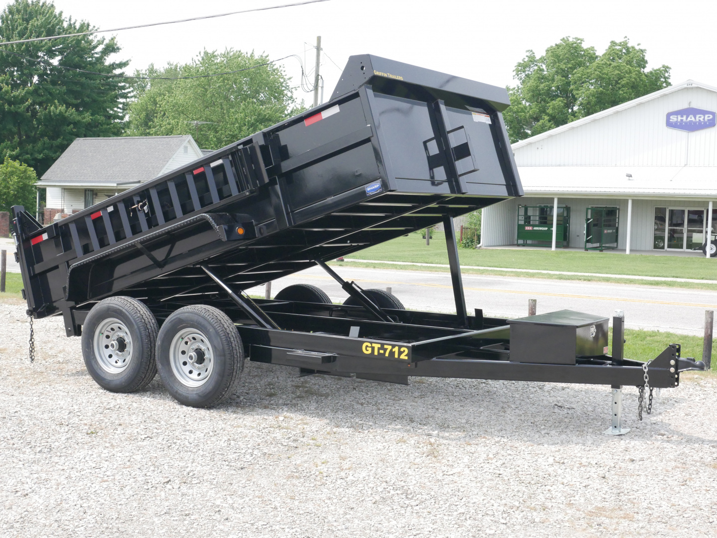 New 2026 Griffin Trailers GT-7X12 Dump Trailer