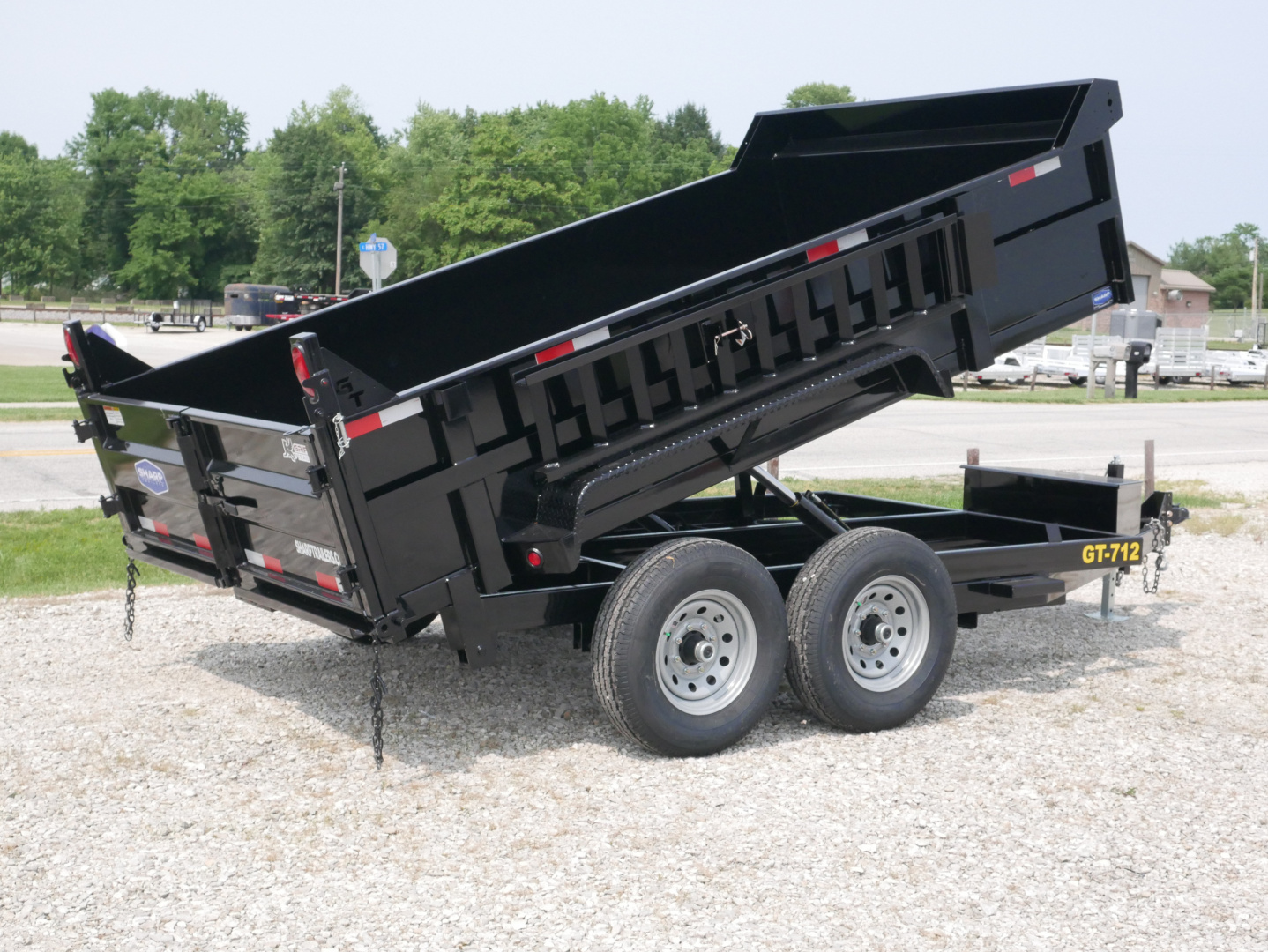New 2026 Griffin Trailers GT-7X12 Dump Trailer