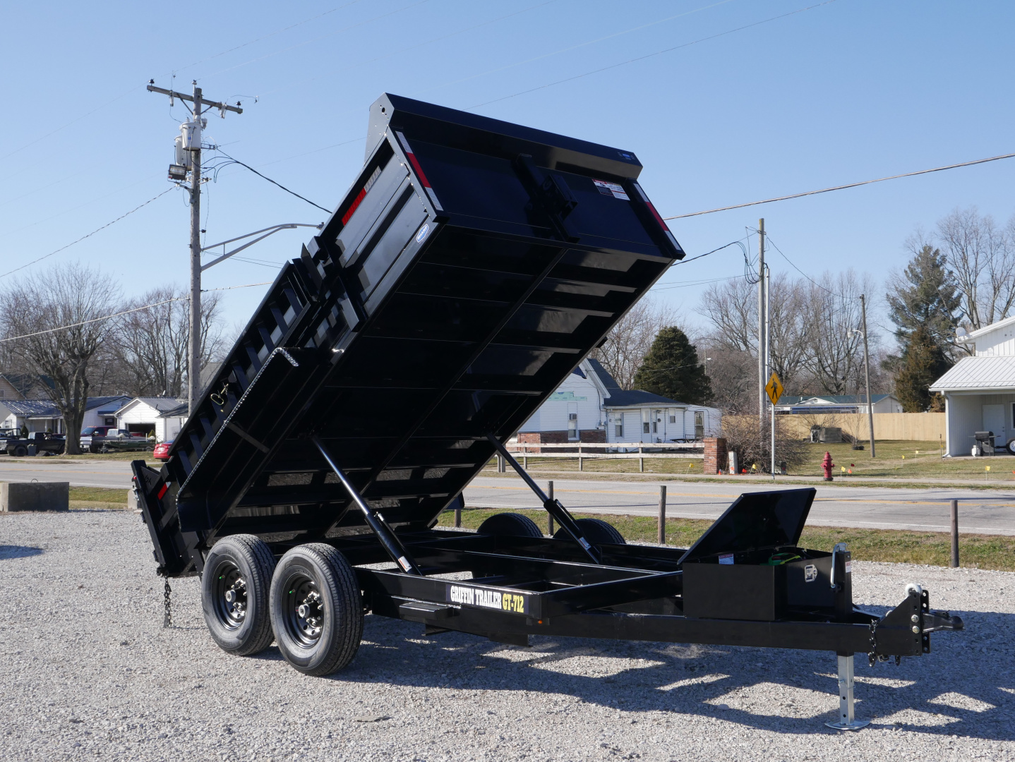 New 2026 Griffin Trailers GT-7X12 Dump Trailer