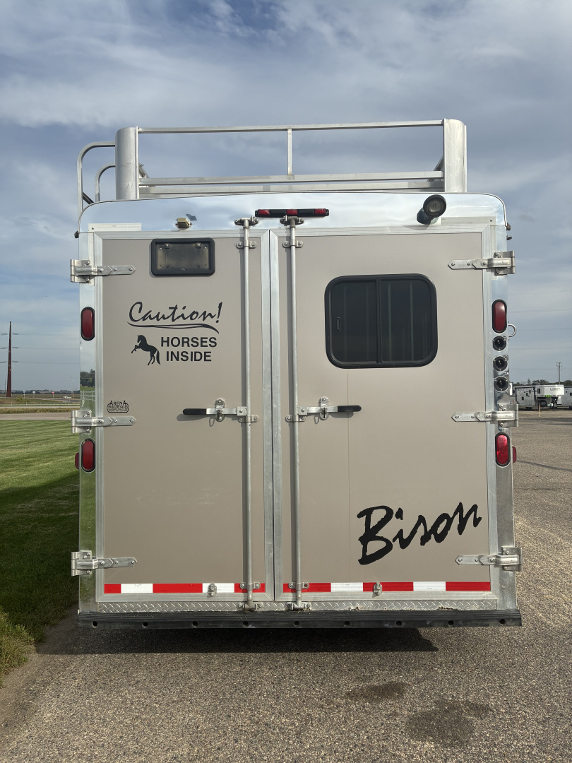 Used 2014 4H Bison Coach 12' LQ Horse Trailer