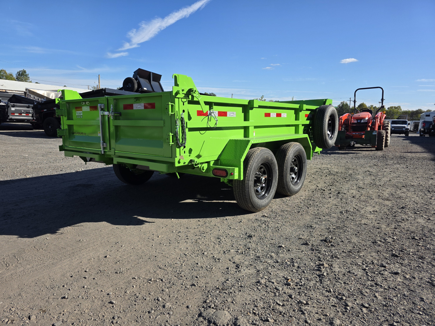 New 2026 Cam Superline 6X12 10K Dump Trailer