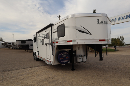 Used 2020 Lakota Charger 2 Horse LQ Horse Trailer