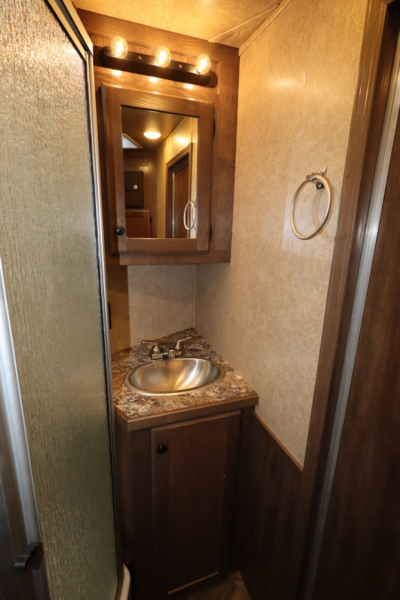 Used 2020 Lakota Charger 2 Horse LQ Horse Trailer