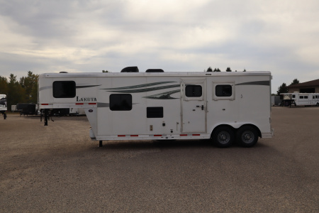 Used 2020 Lakota Charger 2 Horse LQ Horse Trailer