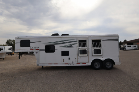 Used 2020 Lakota Charger 2 Horse LQ Horse Trailer