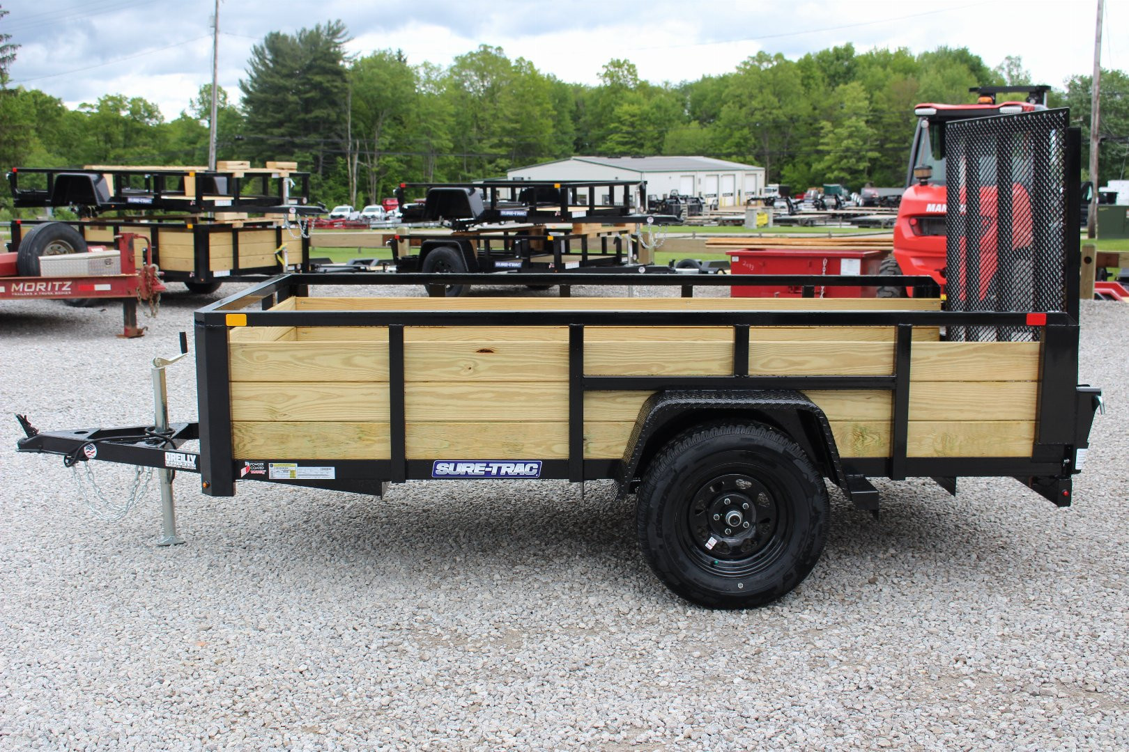 New 2025 Sure-Trac 5' x 10' 3-Board Utility Trailer - 2990# GVW