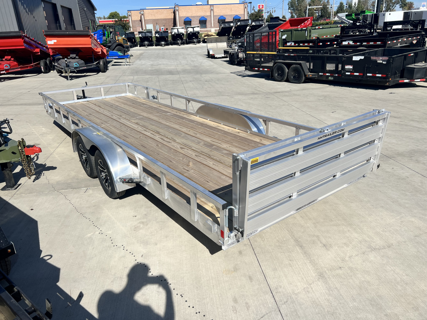New 2026 H&H Trailers H8222TRSA-070 Flatbed Trailer