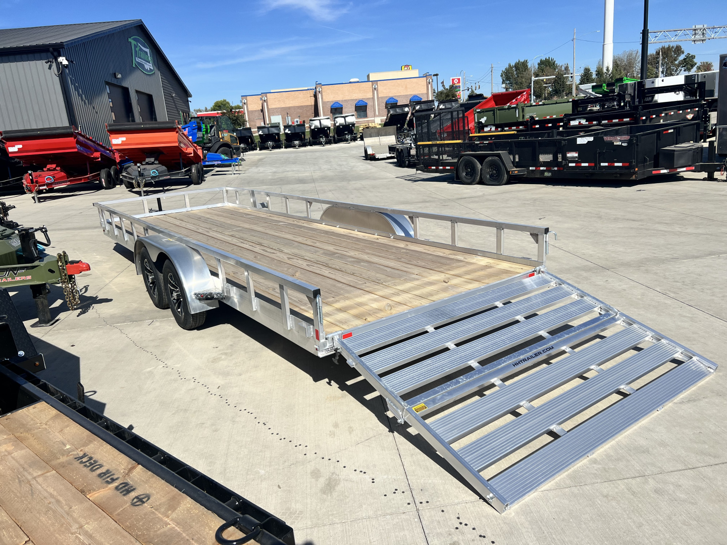 New 2026 H&H Trailers H8222TRSA-070 Flatbed Trailer