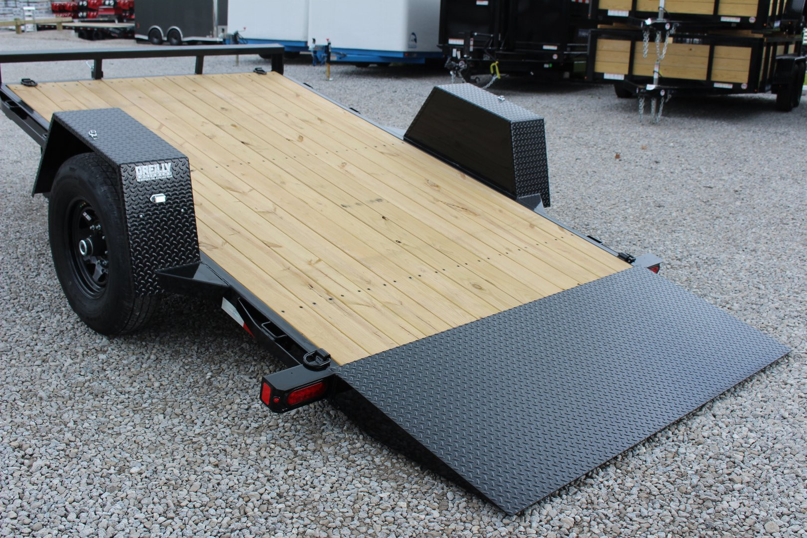 New 2026 Sure-Trac 6' 6" x 12' Gravity Tilt Trailer - 7800# GVW