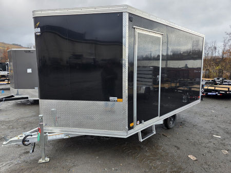 New 2026 Mission MFS 101X12 ALUMINUM Snowmobile Trailer