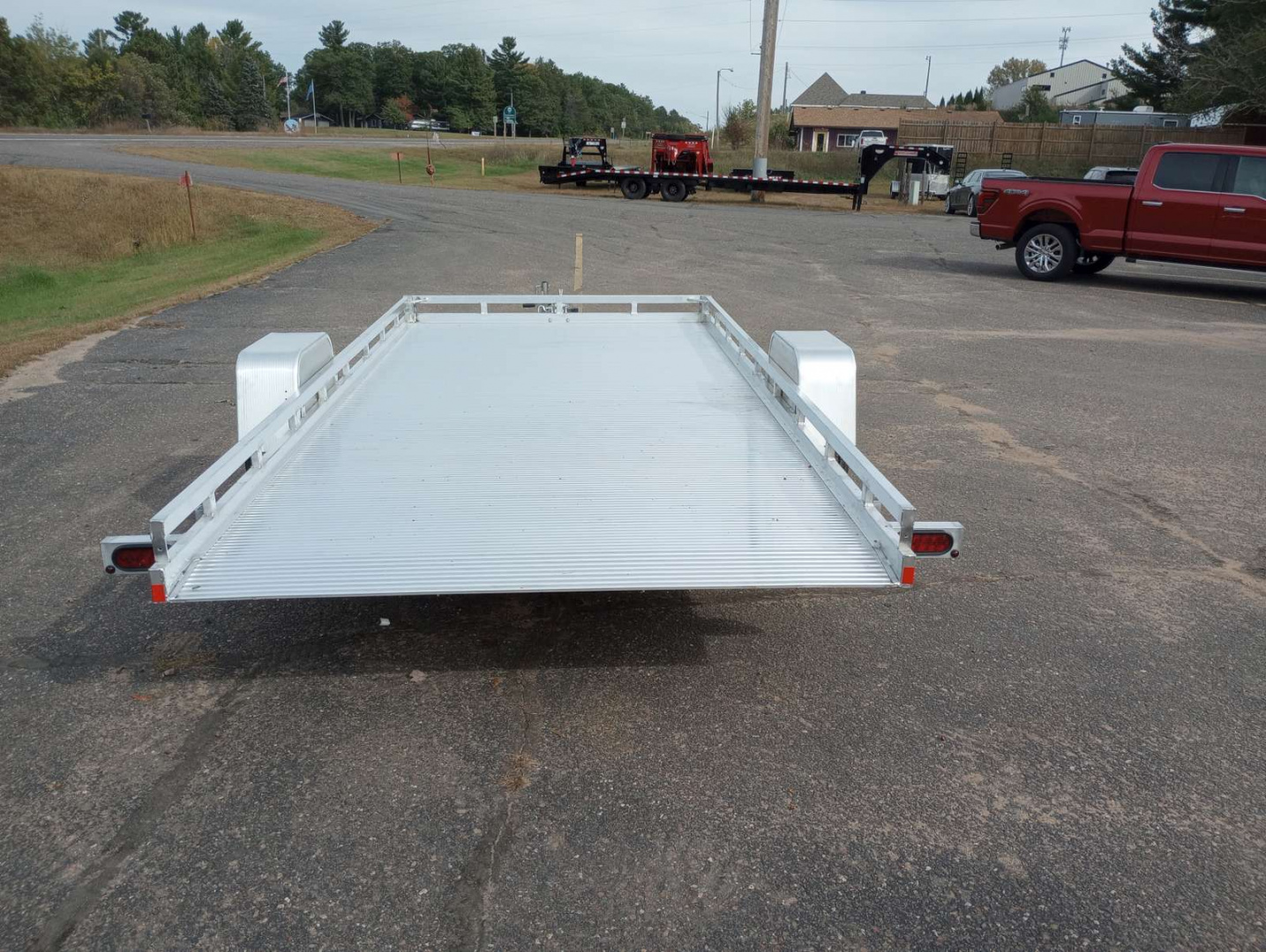 New 2026 Bear Track 79"x176"Tilt Bed Utility Trailer