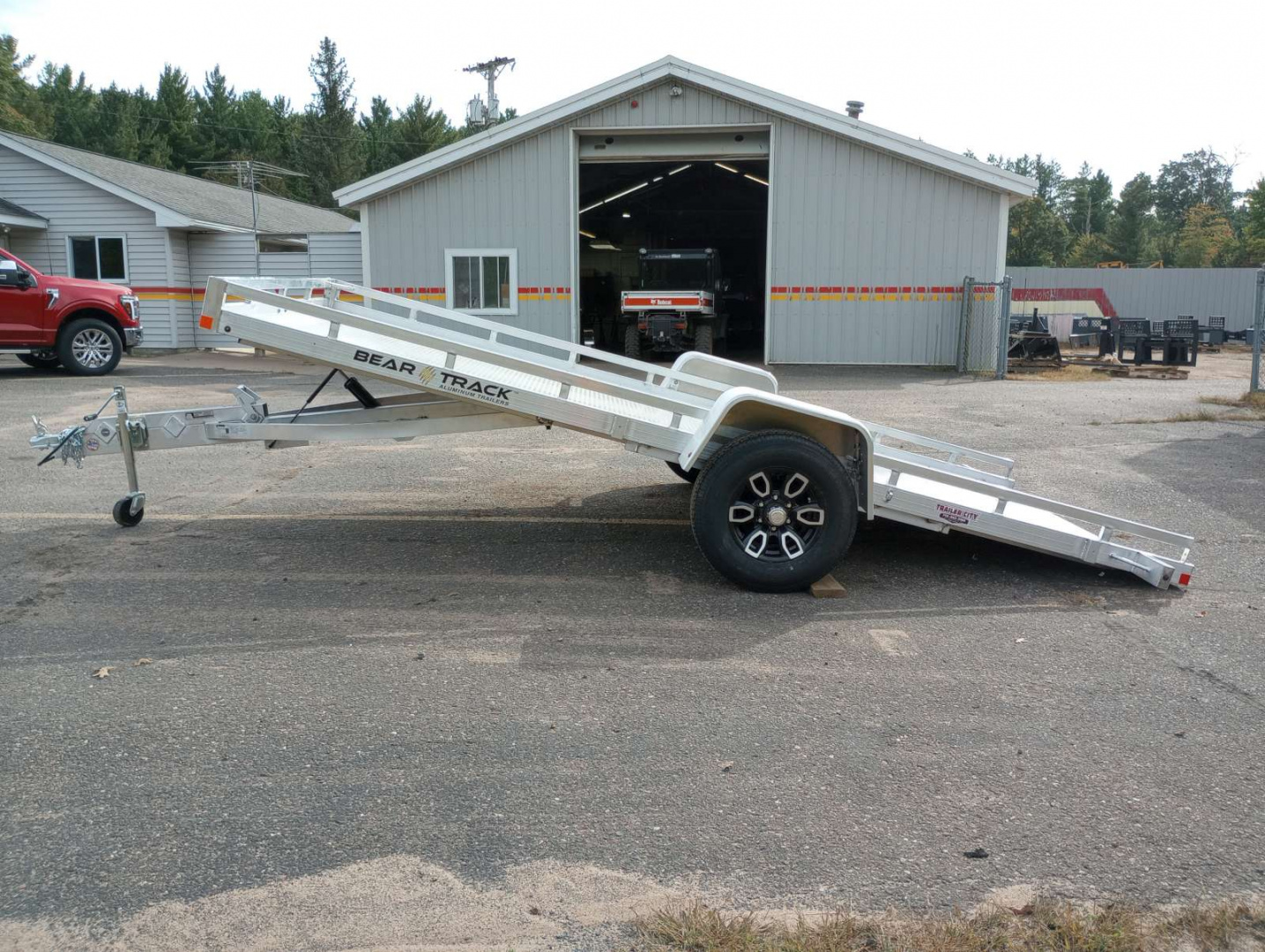 New 2026 Bear Track 79"x176"Tilt Bed Utility Trailer