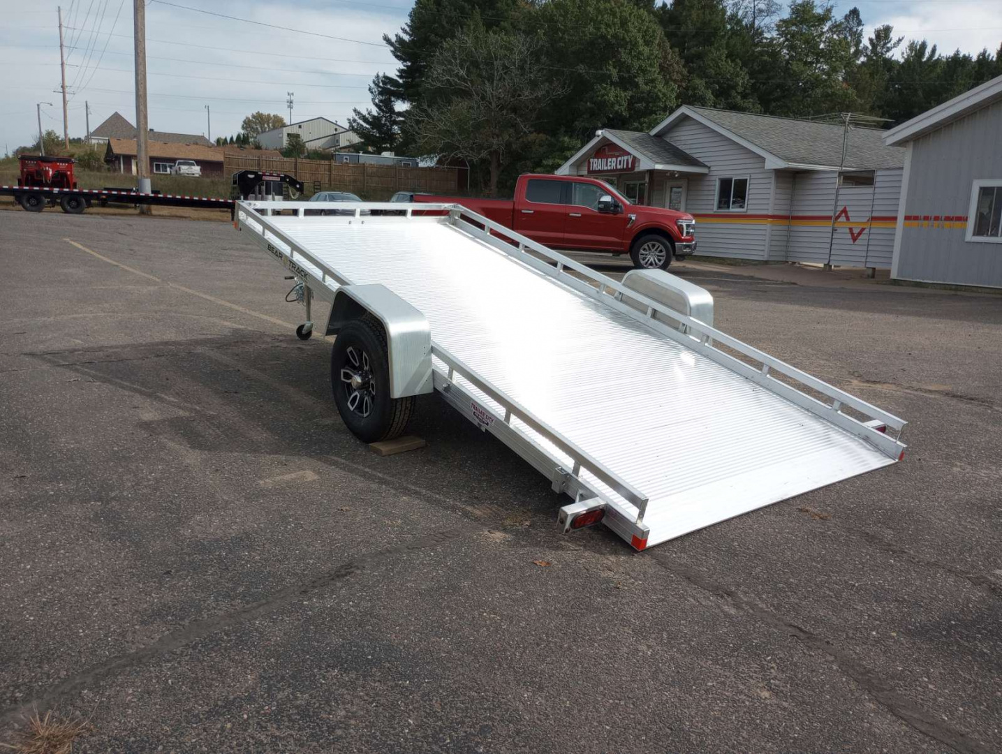 New 2026 Bear Track 79"x176"Tilt Bed Utility Trailer