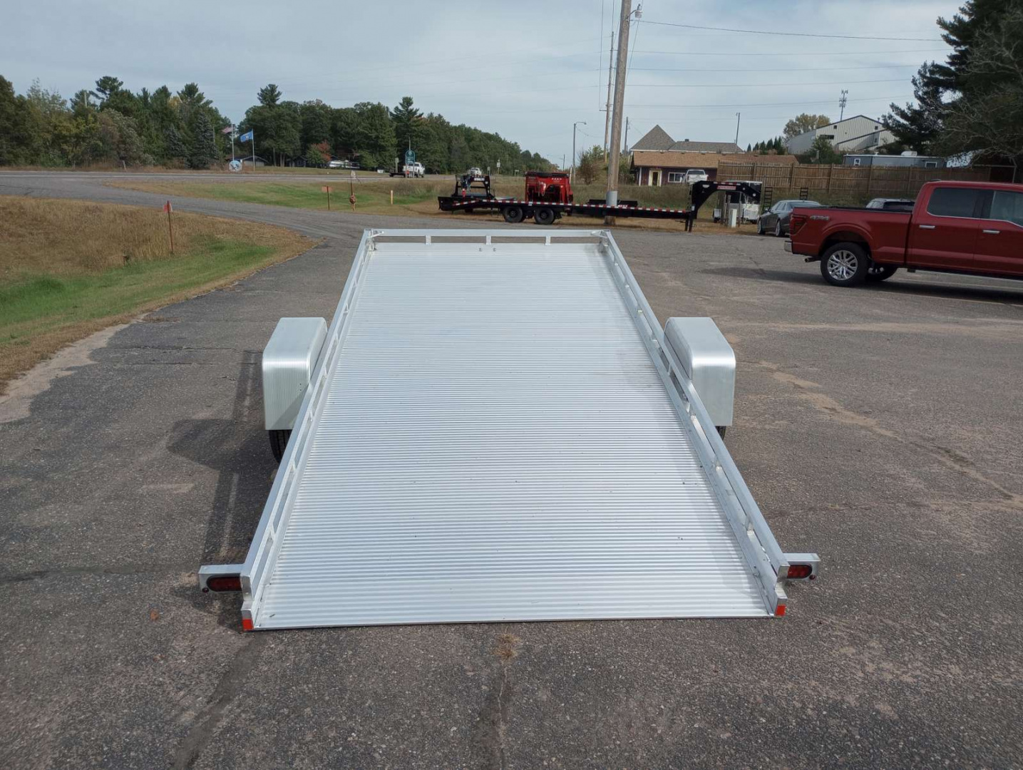 New 2026 Bear Track 79"x176"Tilt Bed Utility Trailer